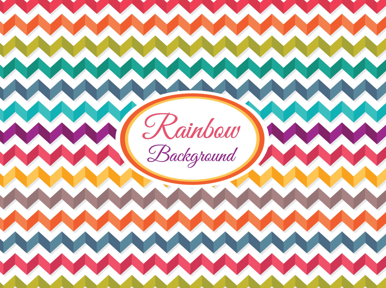 Rainbow Chevron Wallpapers