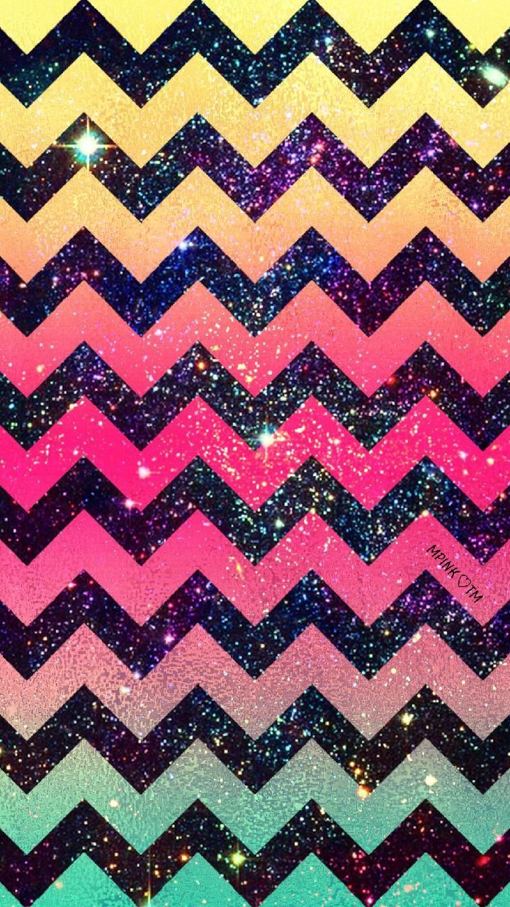 Rainbow Chevron Wallpapers