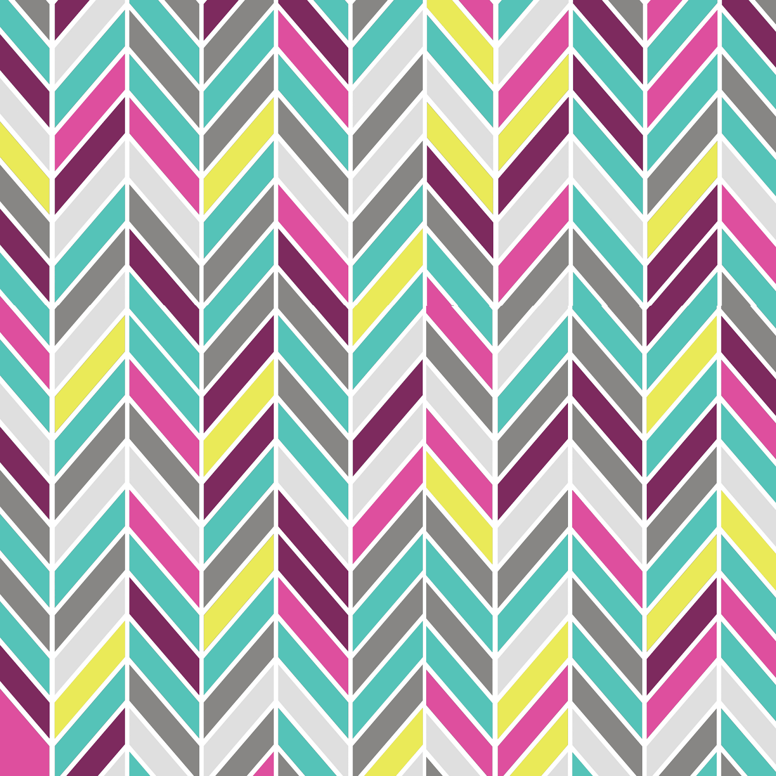 Rainbow Chevron Wallpapers