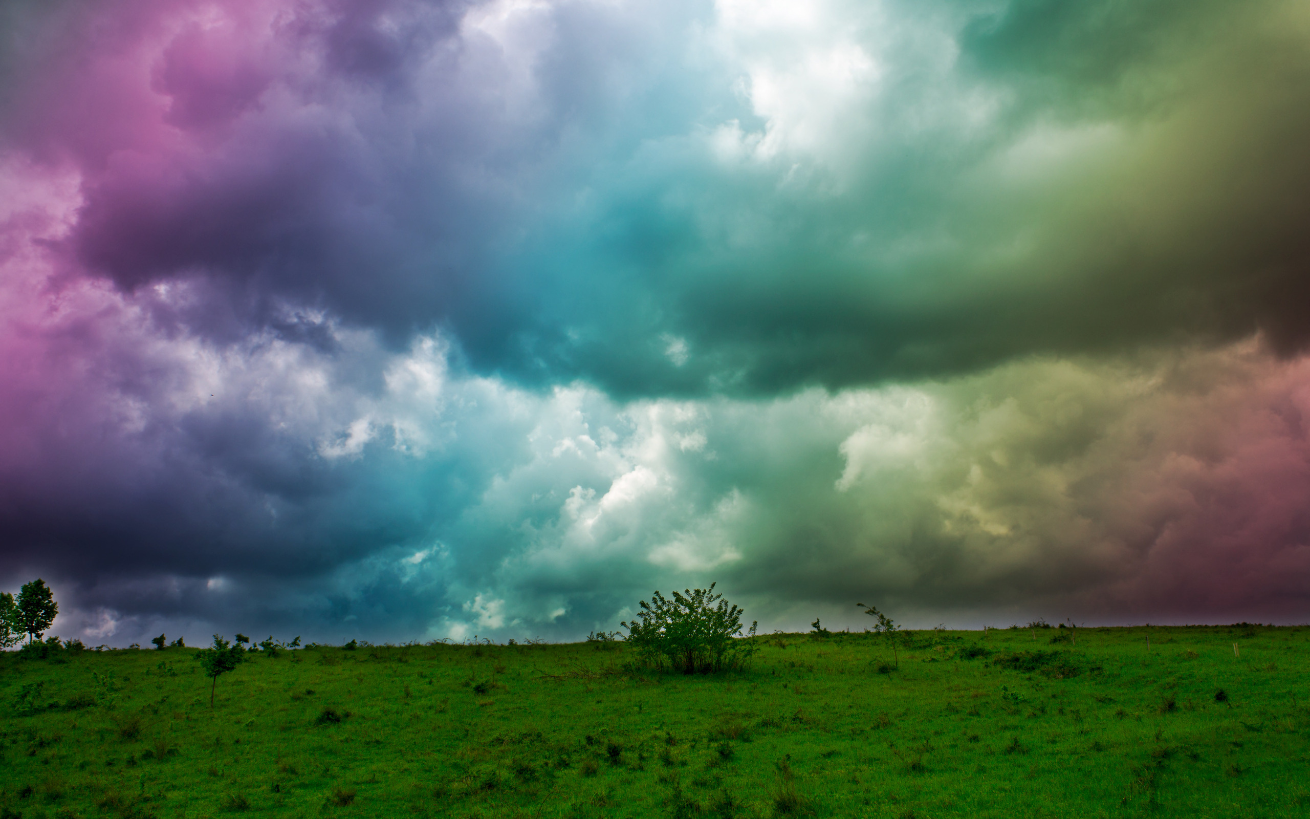 Rainbow Clouds Wallpapers