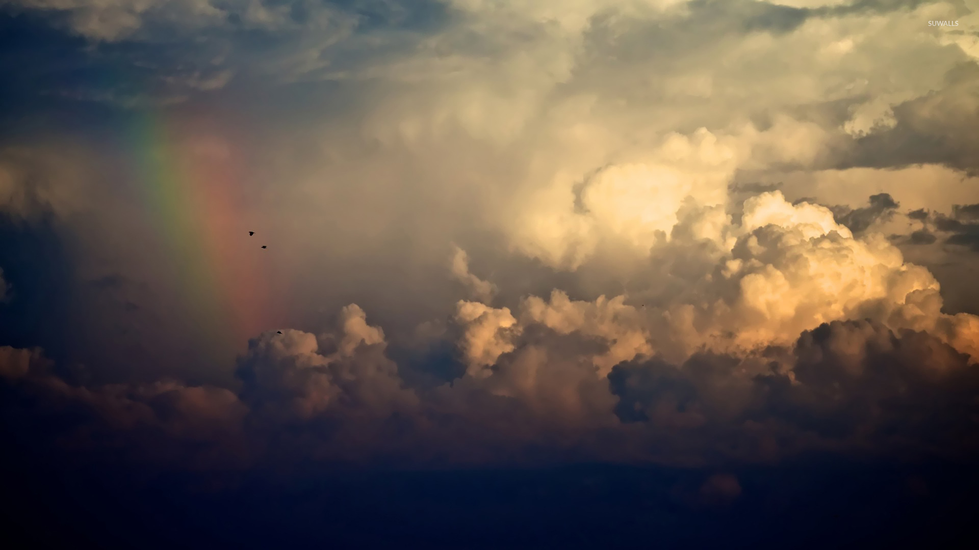 Rainbow Clouds Wallpapers