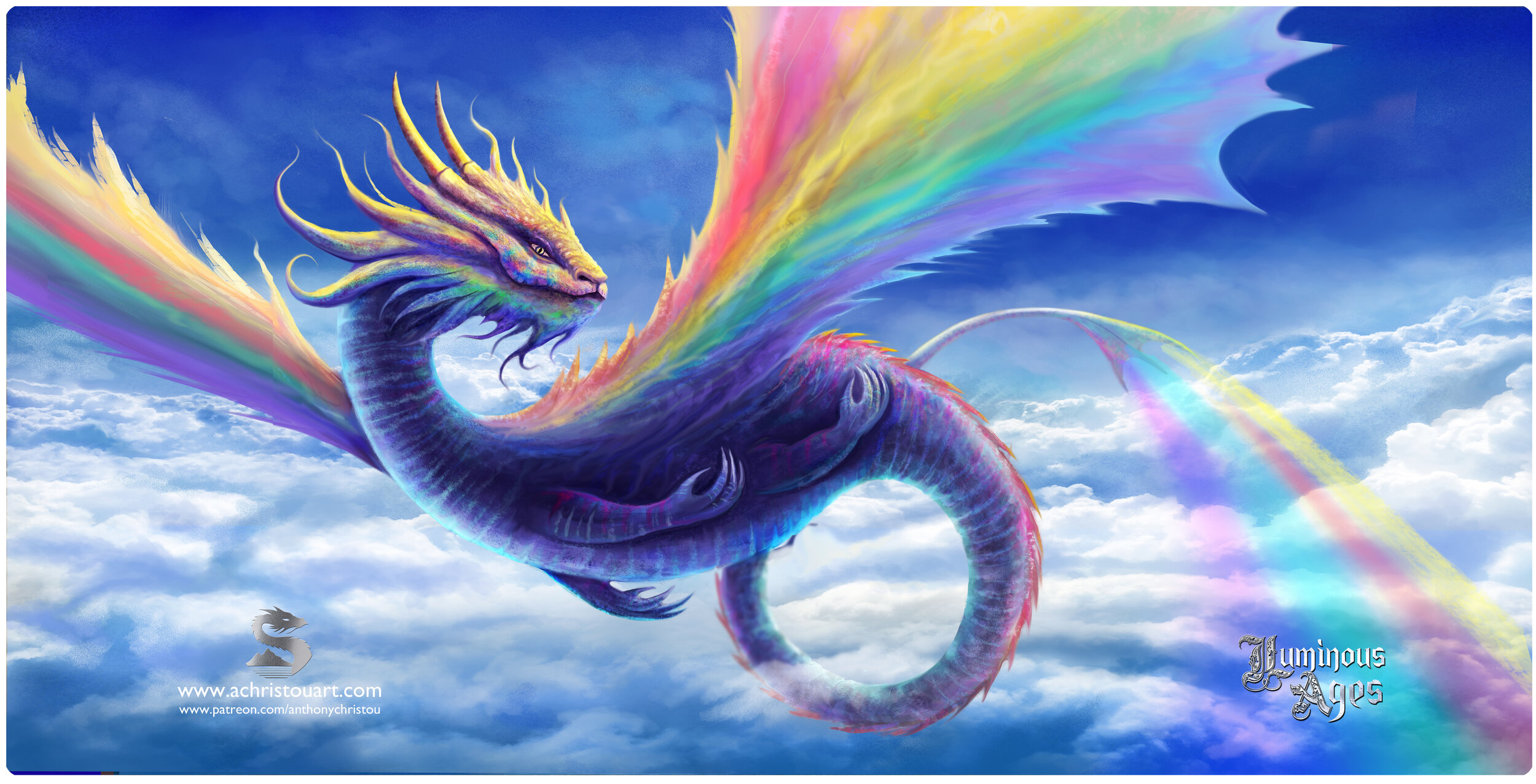 Rainbow Dragon Wallpapers