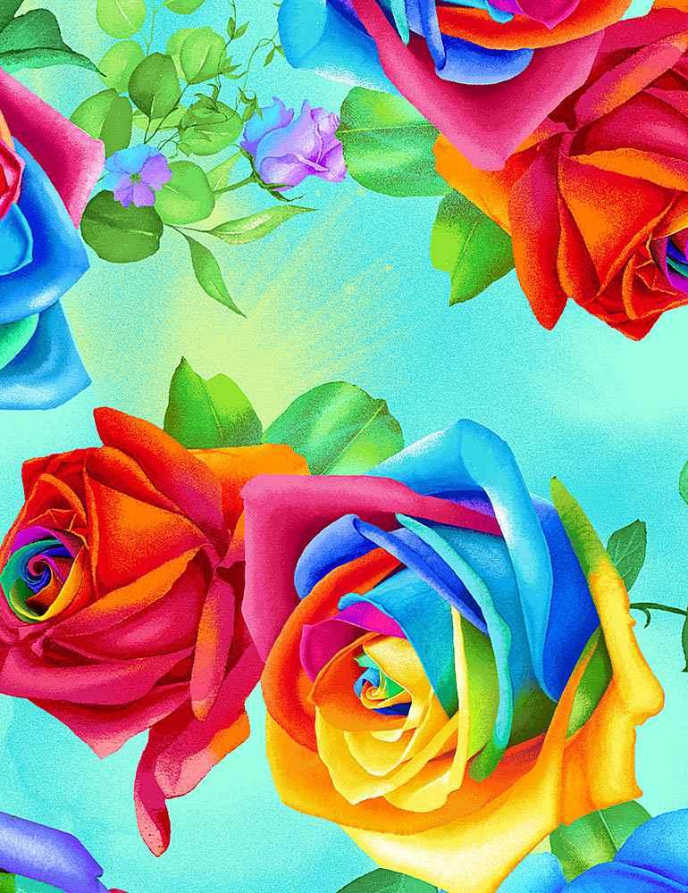 Rainbow Flowers Wallpapers