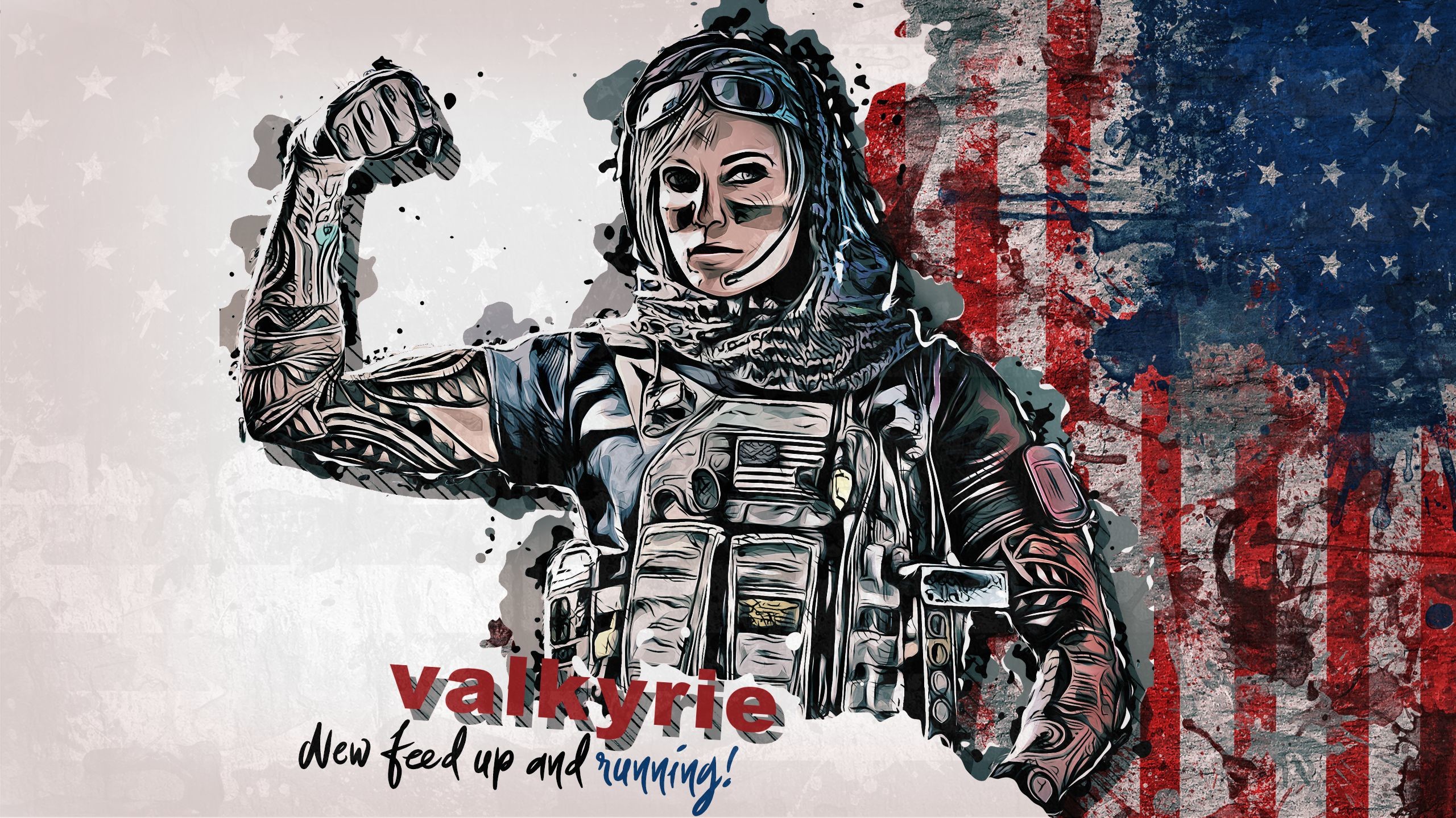 Rainbow Six Siege Valkyrie Wallpapers