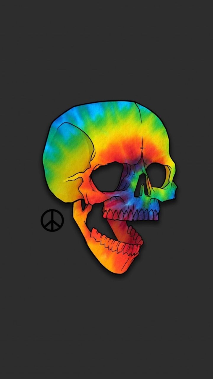 Rainbow Skull Wallpapers
