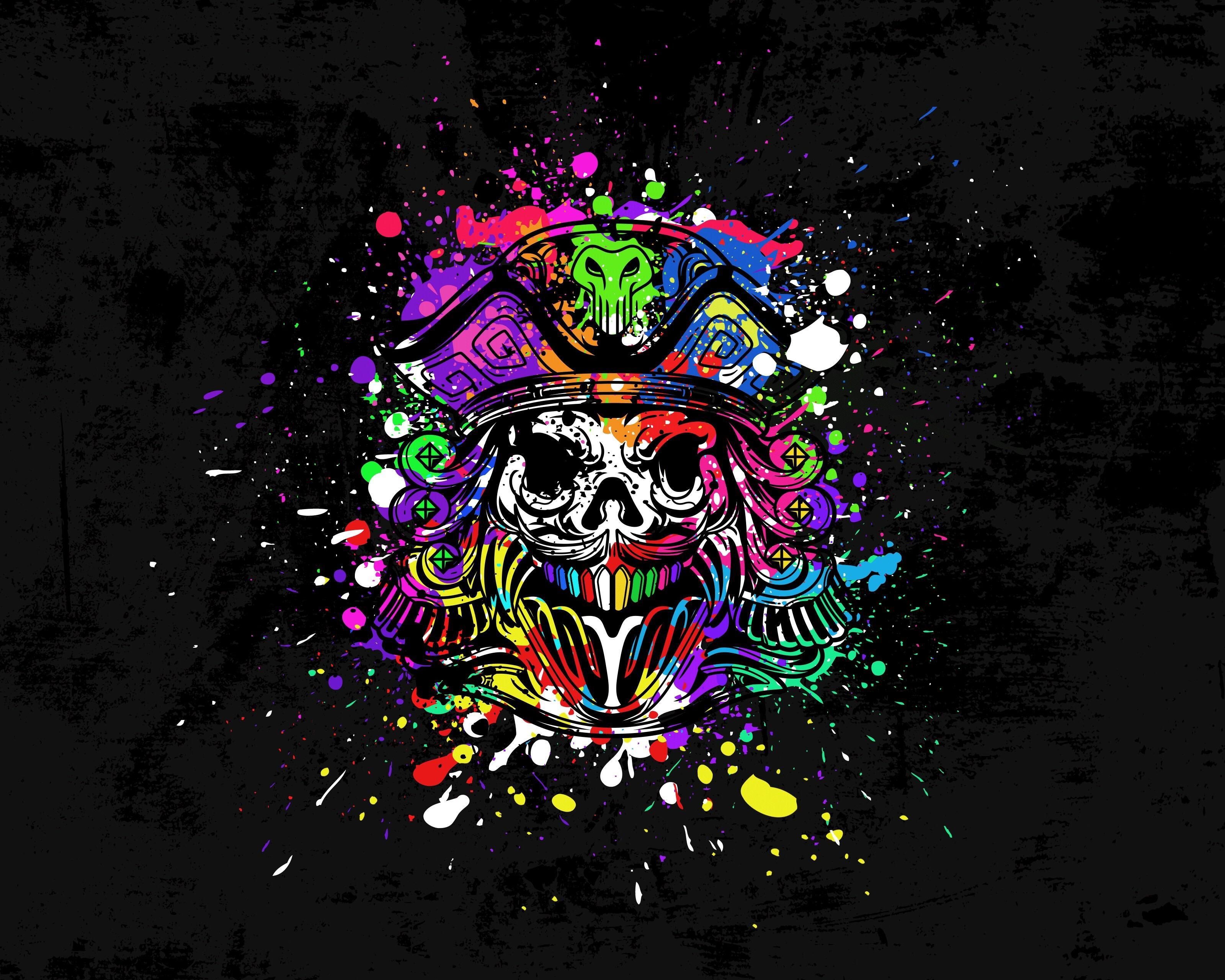 Rainbow Skull Wallpapers