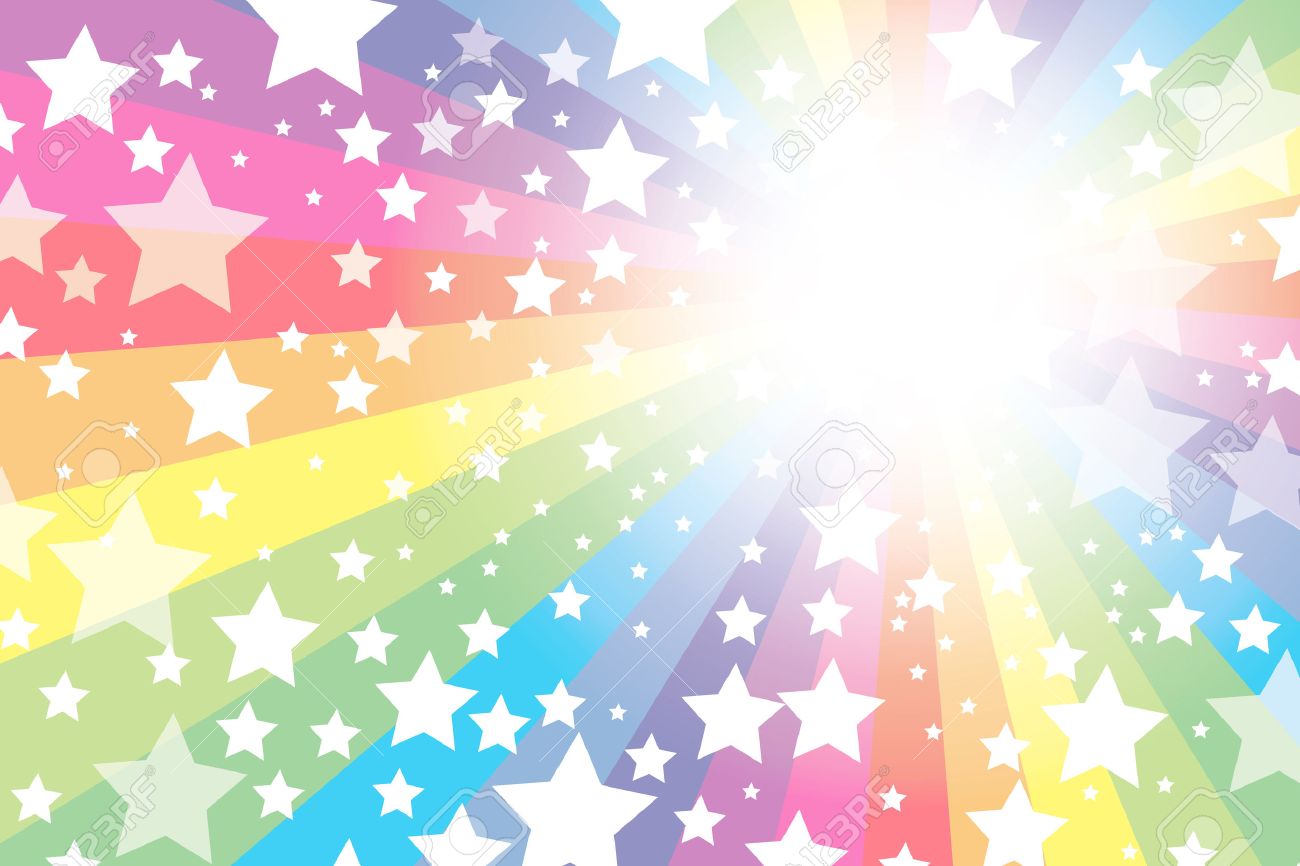 Rainbow Star Wallpapers