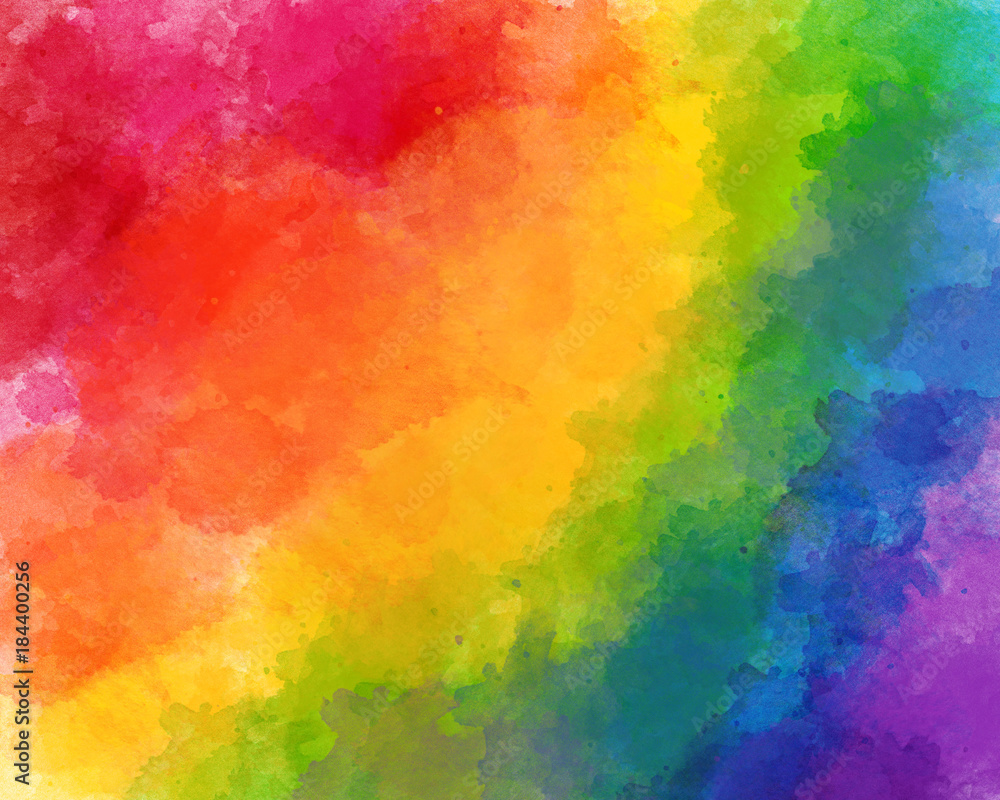 Rainbow Watercolor Wallpapers