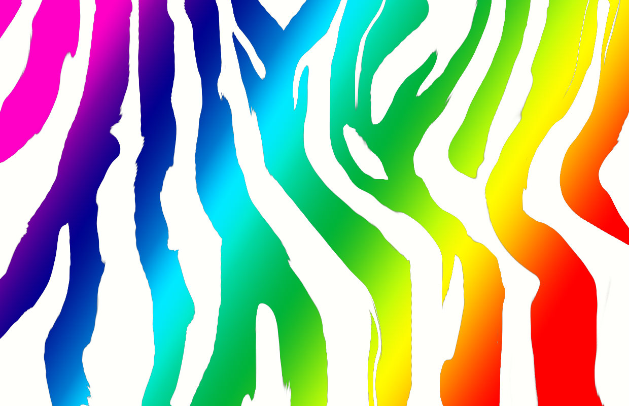 Rainbow Zebra Wallpapers