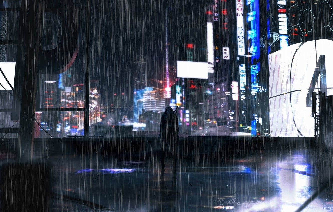 Raining City Wallpapers