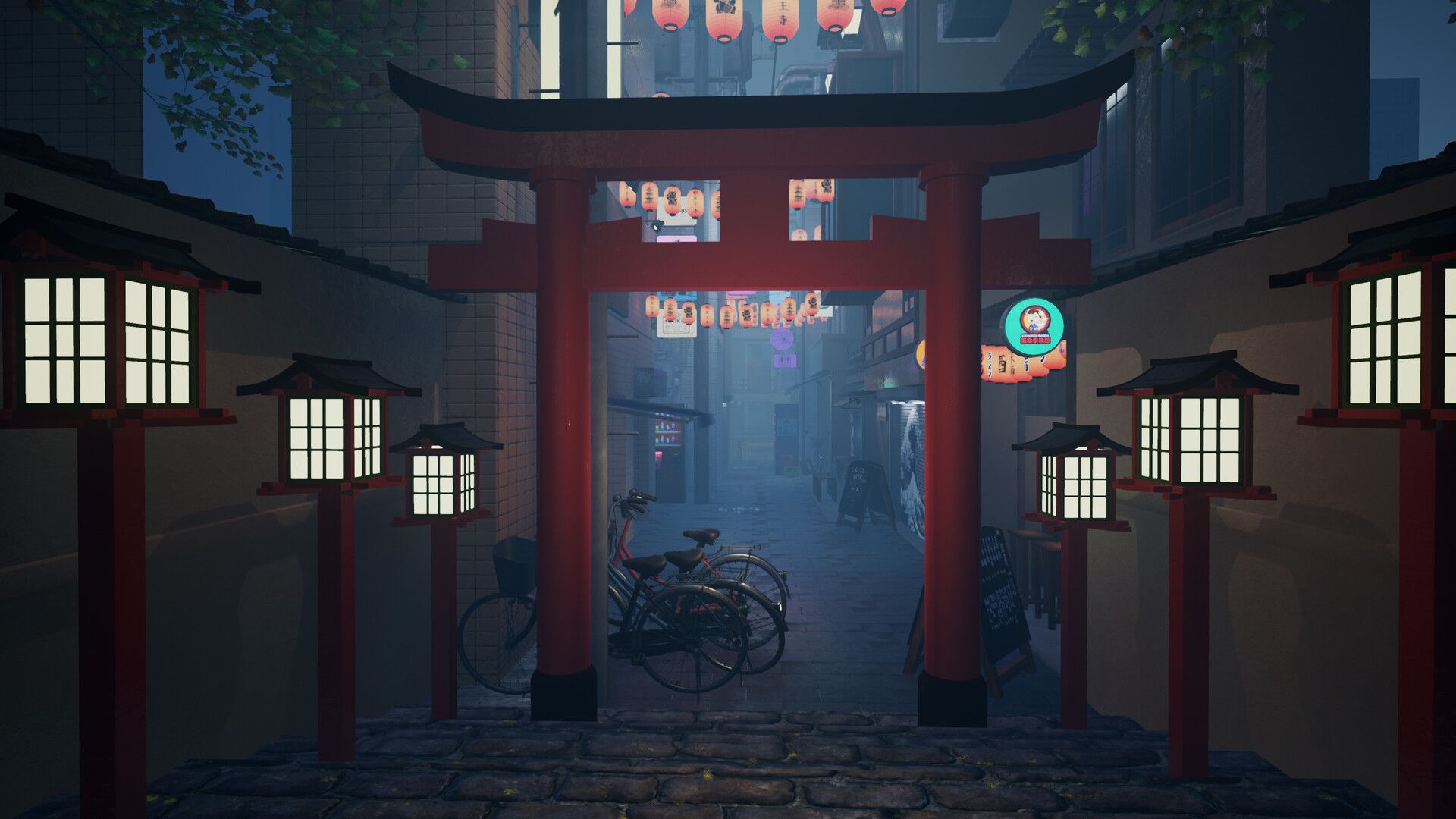 Rainy Japan Wallpapers