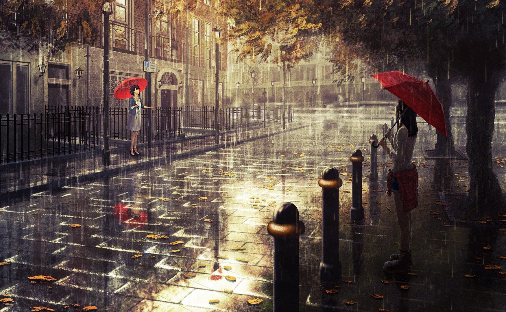 Rainy London Wallpapers