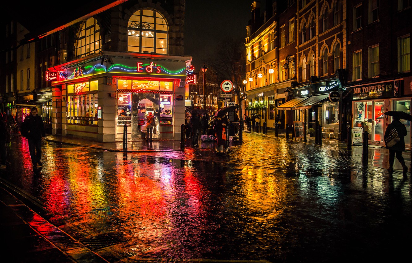 Rainy London Wallpapers