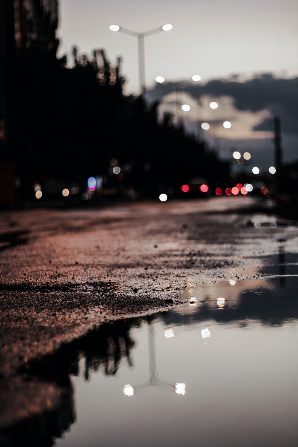 Rainy Road Wallpapers