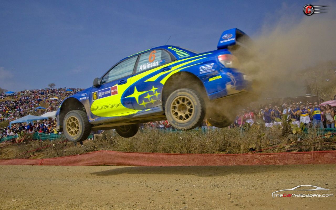 Rally Car Jump Wallpapers