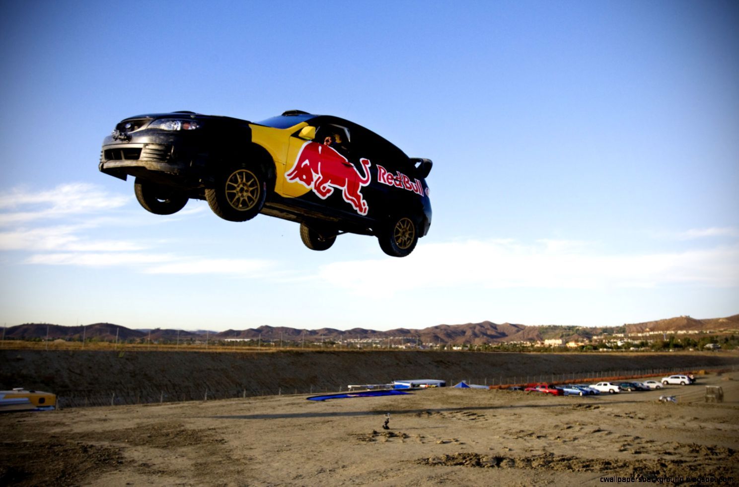 Rally Car Jump Wallpapers