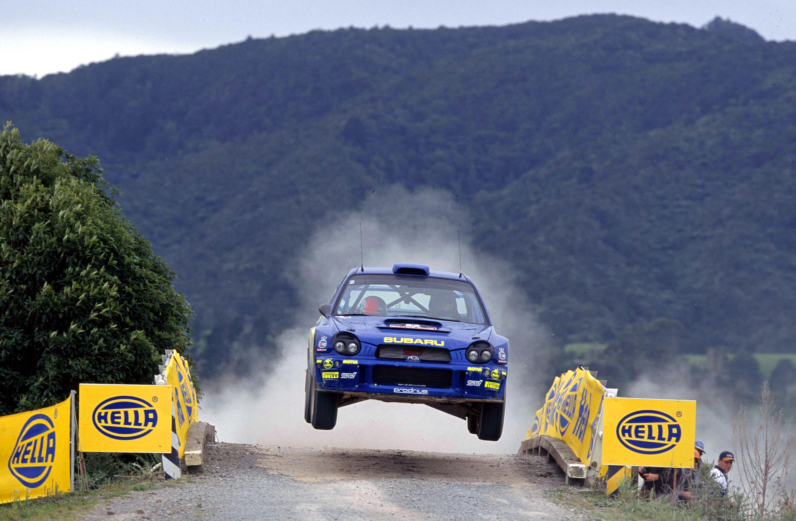 Rally Car Jump Wallpapers