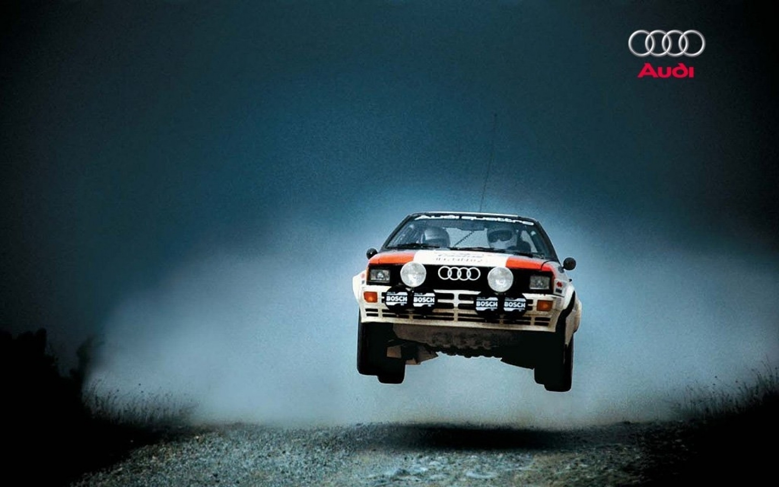 Rally Car Jump Wallpapers