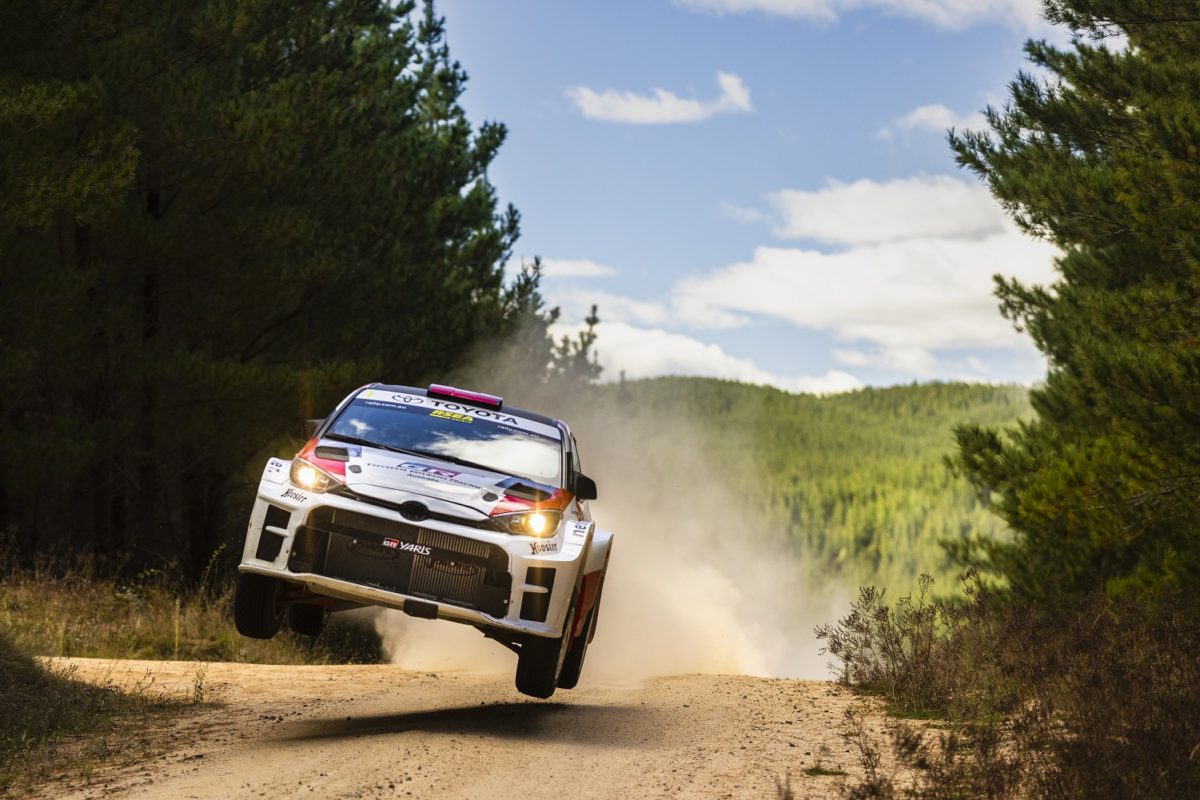 Rally Car Jump Wallpapers