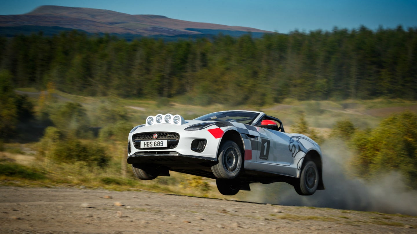 Rally Car Jump Wallpapers