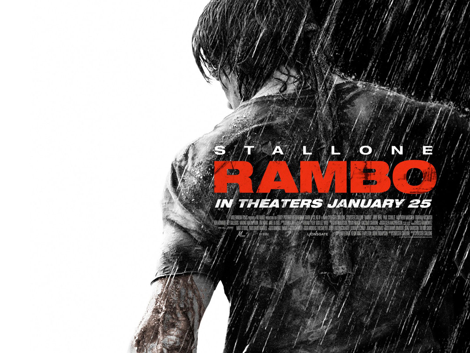 Rambo 4 Poster Wallpapers