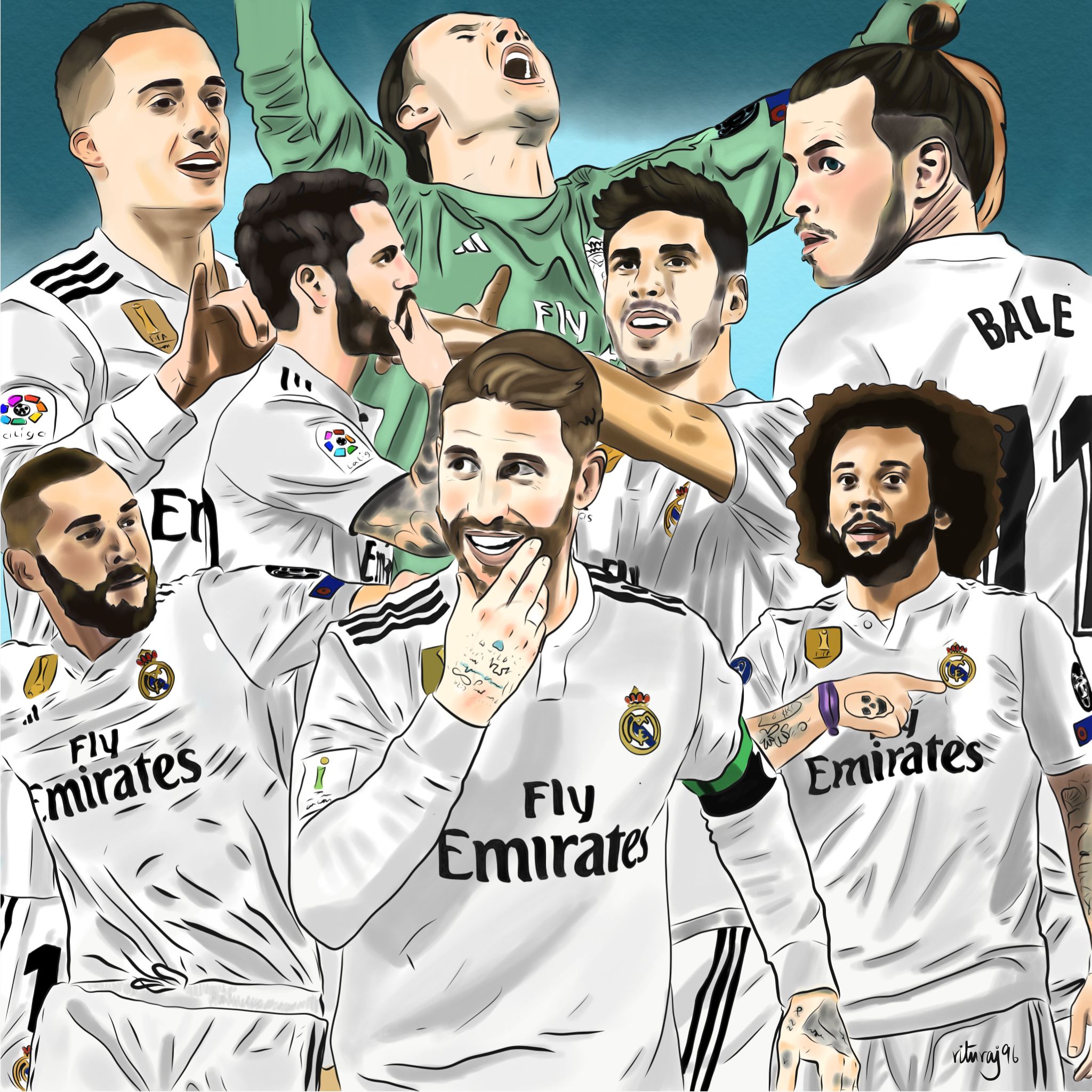 Real Madrid Team Wallpapers