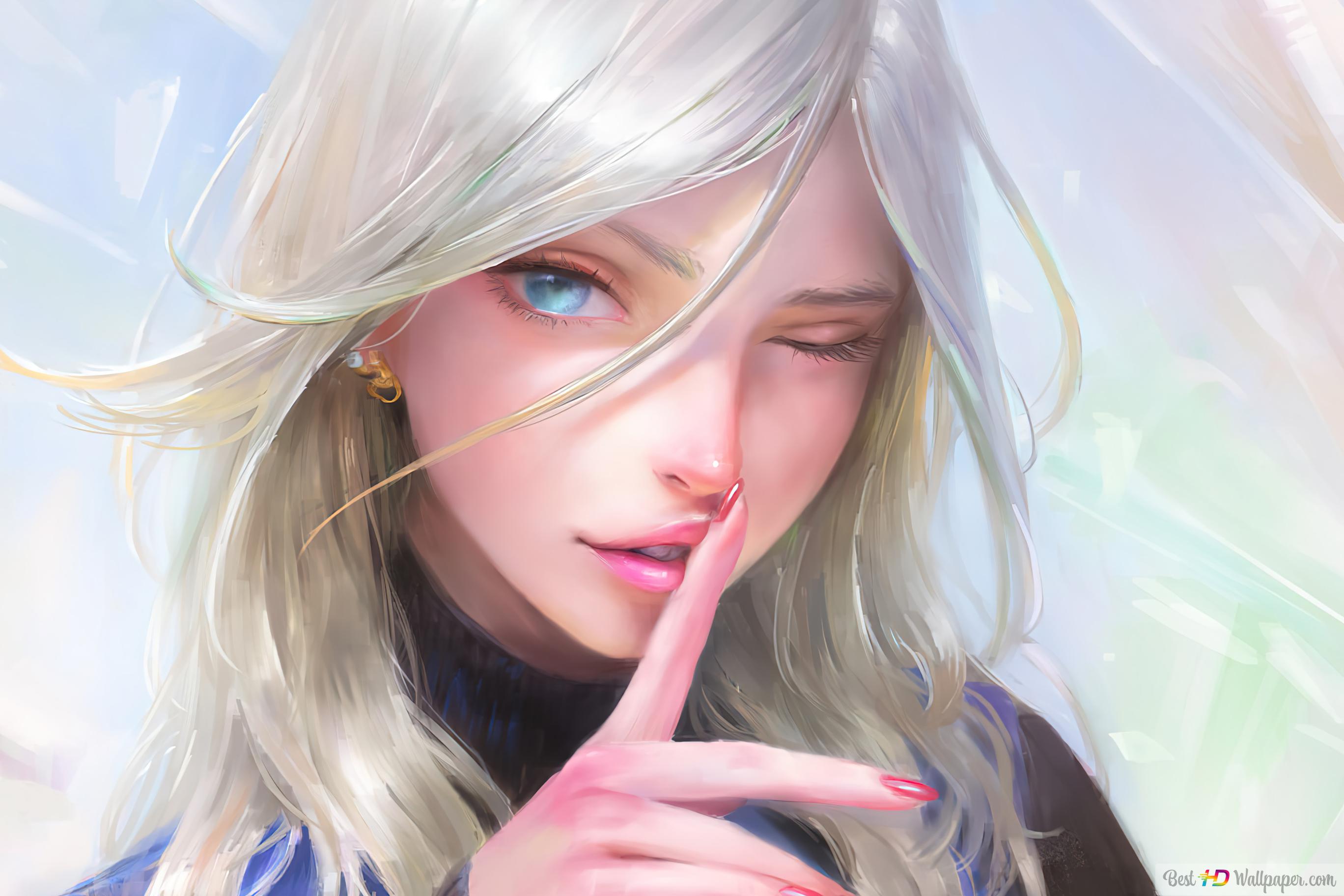 Realistic Manga Girl Wallpapers