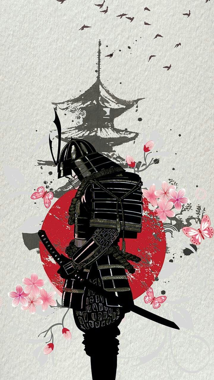 Realistic Samurai Drawing Wallpapers