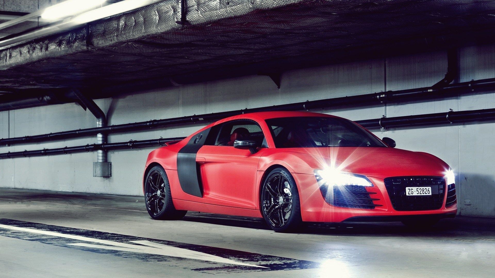 Red Audi R8 Wallpapers