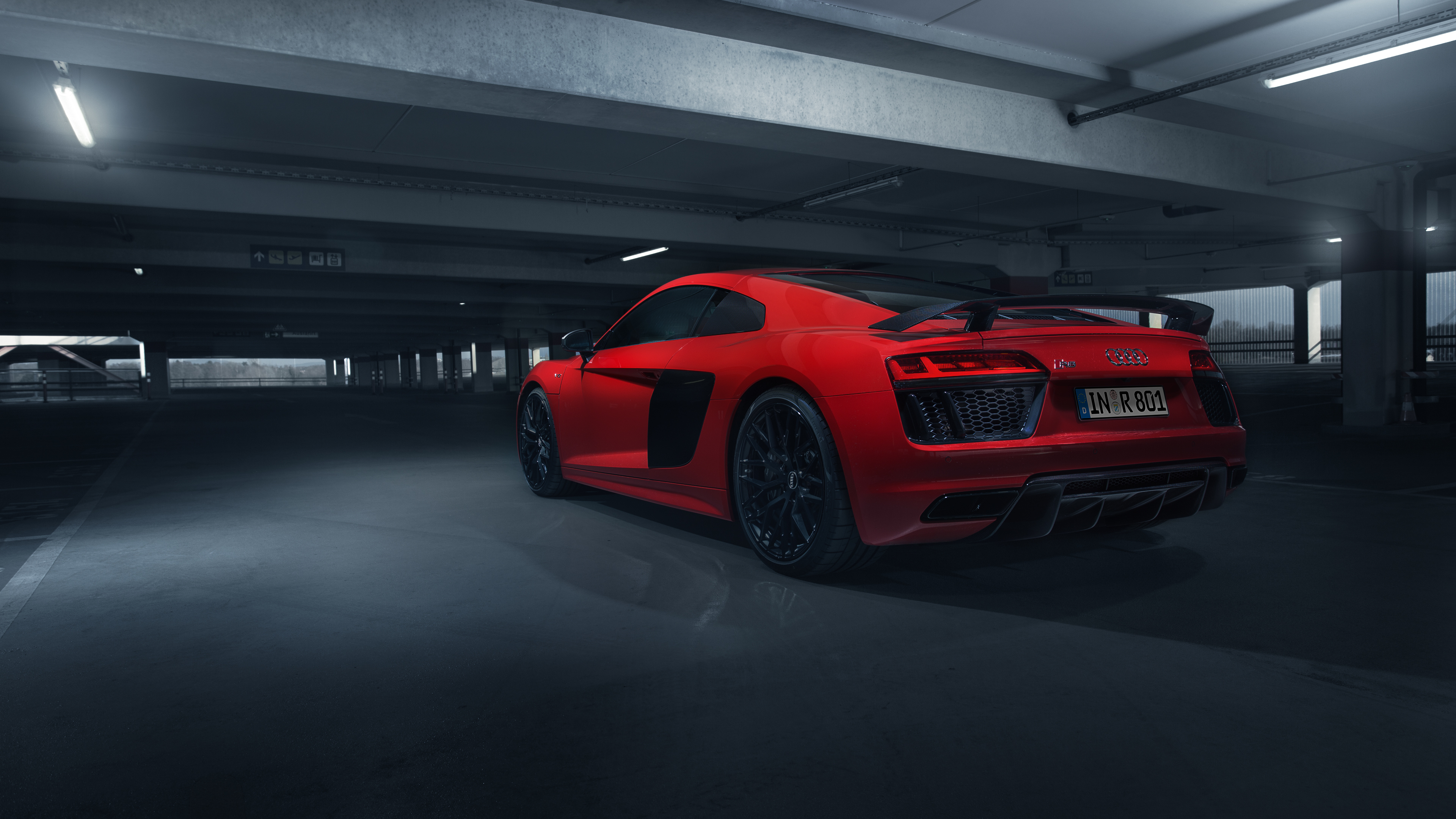 Red Audi R8 Wallpapers