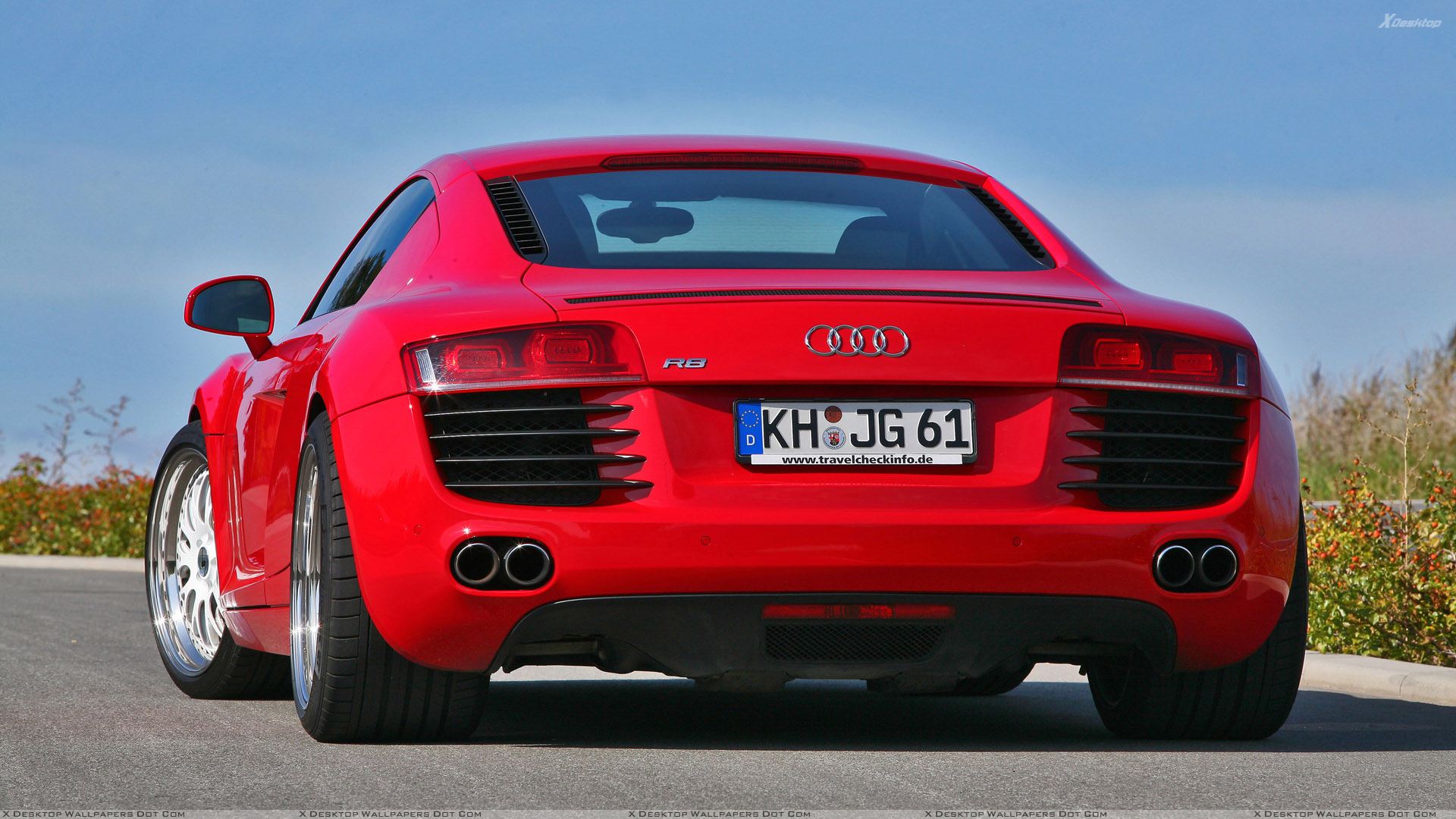 Red Audi R8 Wallpapers