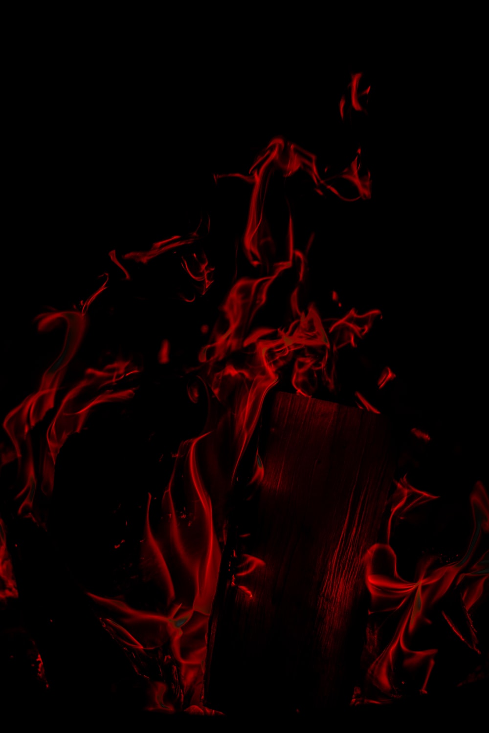 Red Black Fire Wallpapers