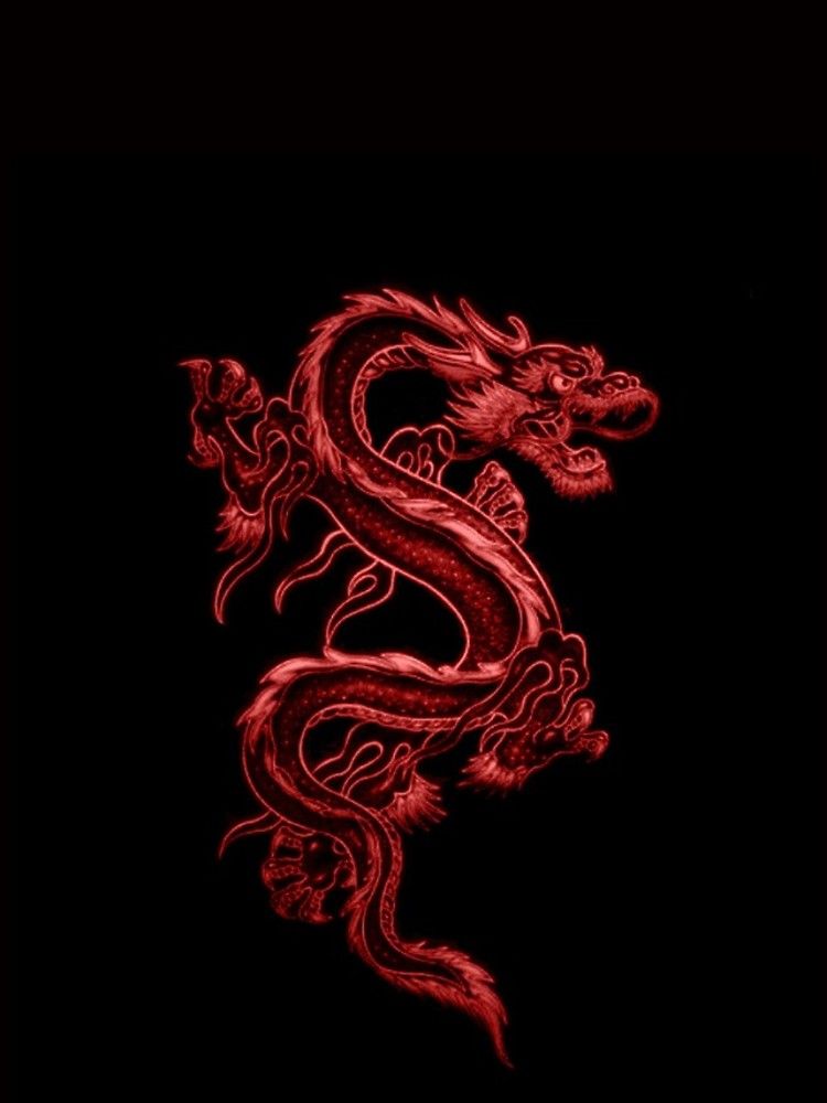 Red Chinese Dragon Aesthetic Wallpapers