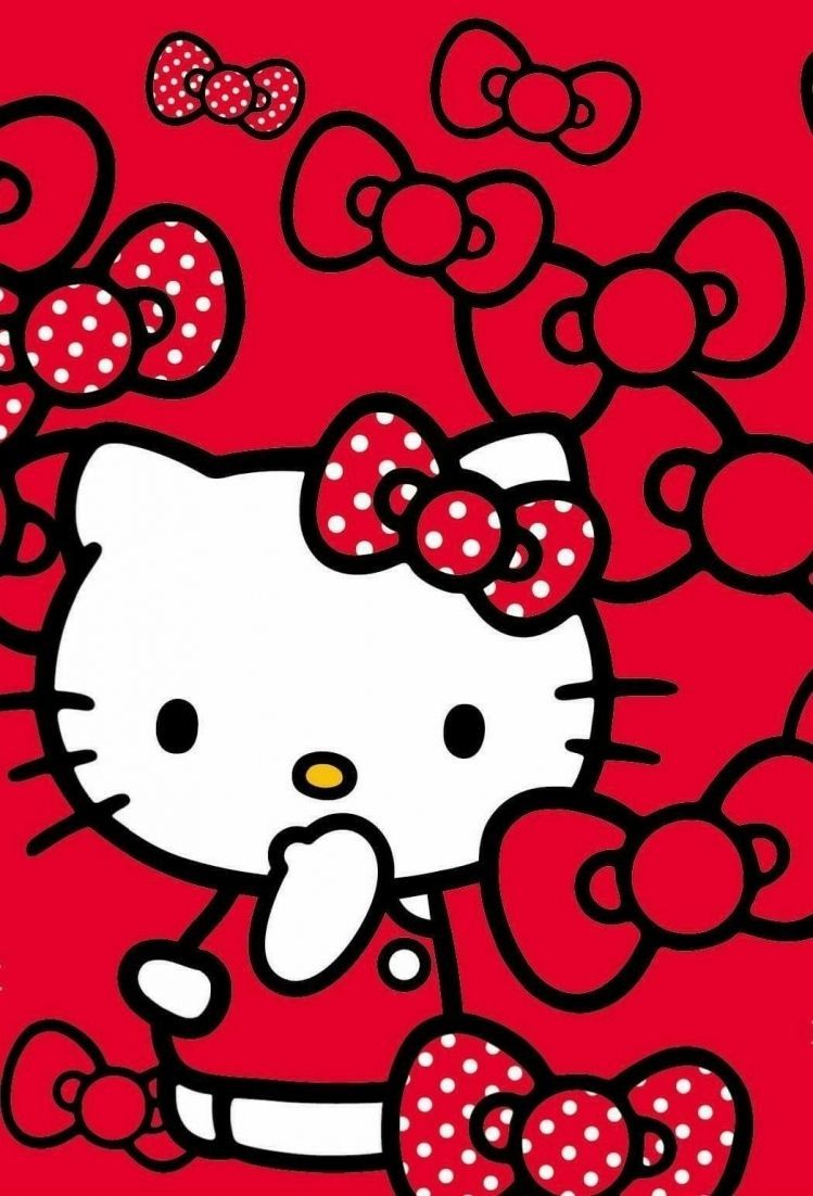 Red Hello Kitty Wallpapers