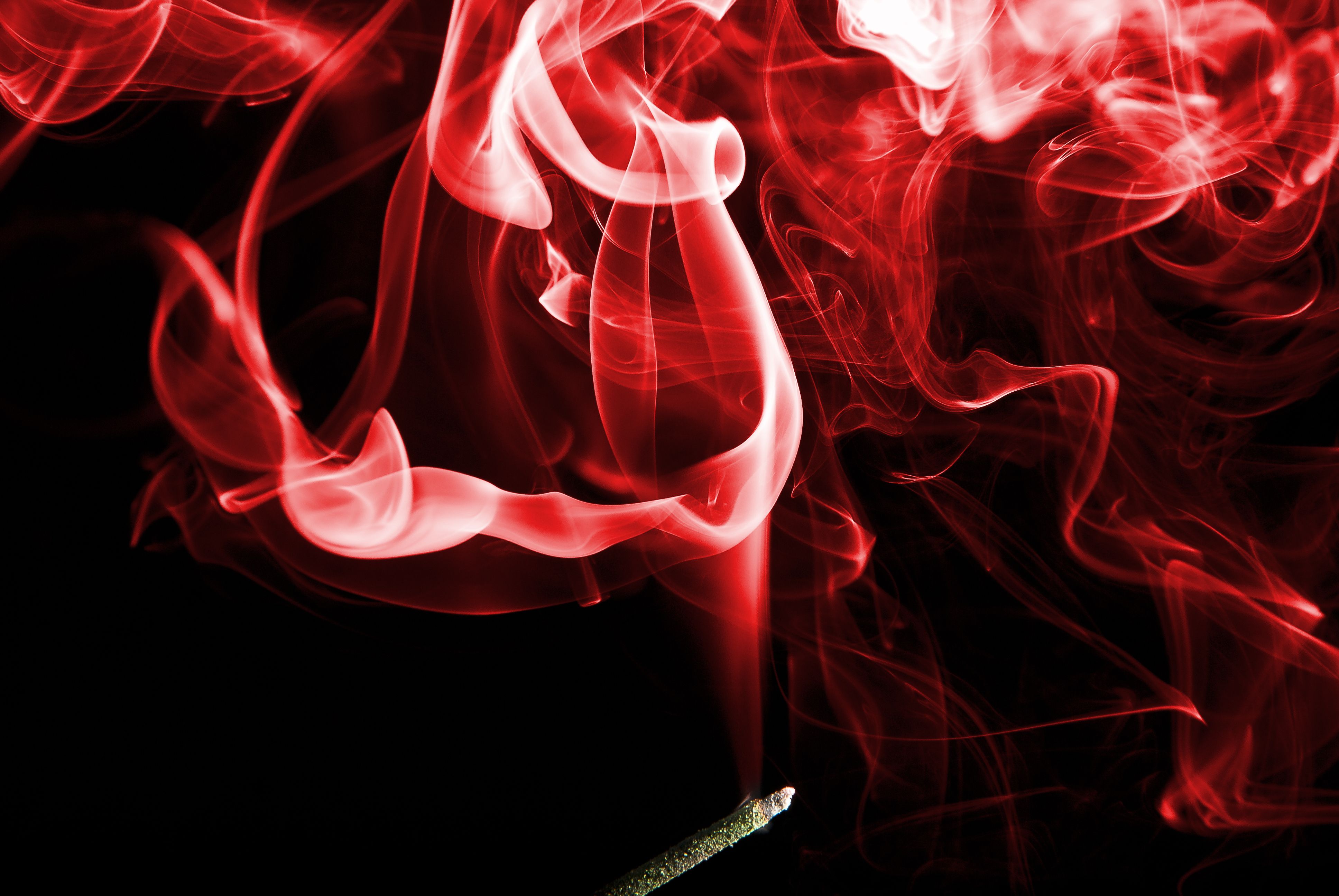 Red Smoke Hd Wallpapers