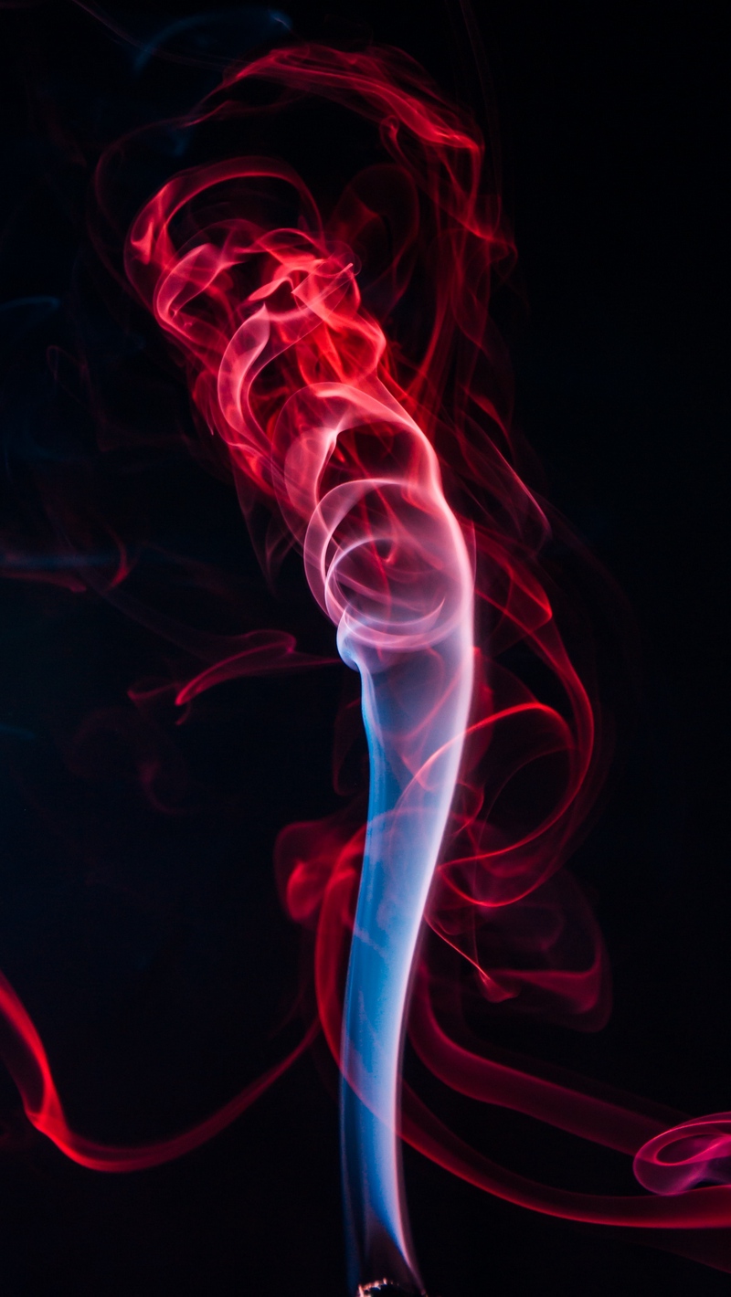 Red Smoke Hd Wallpapers