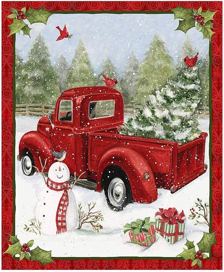 Red Truck Christmas Wallpapers