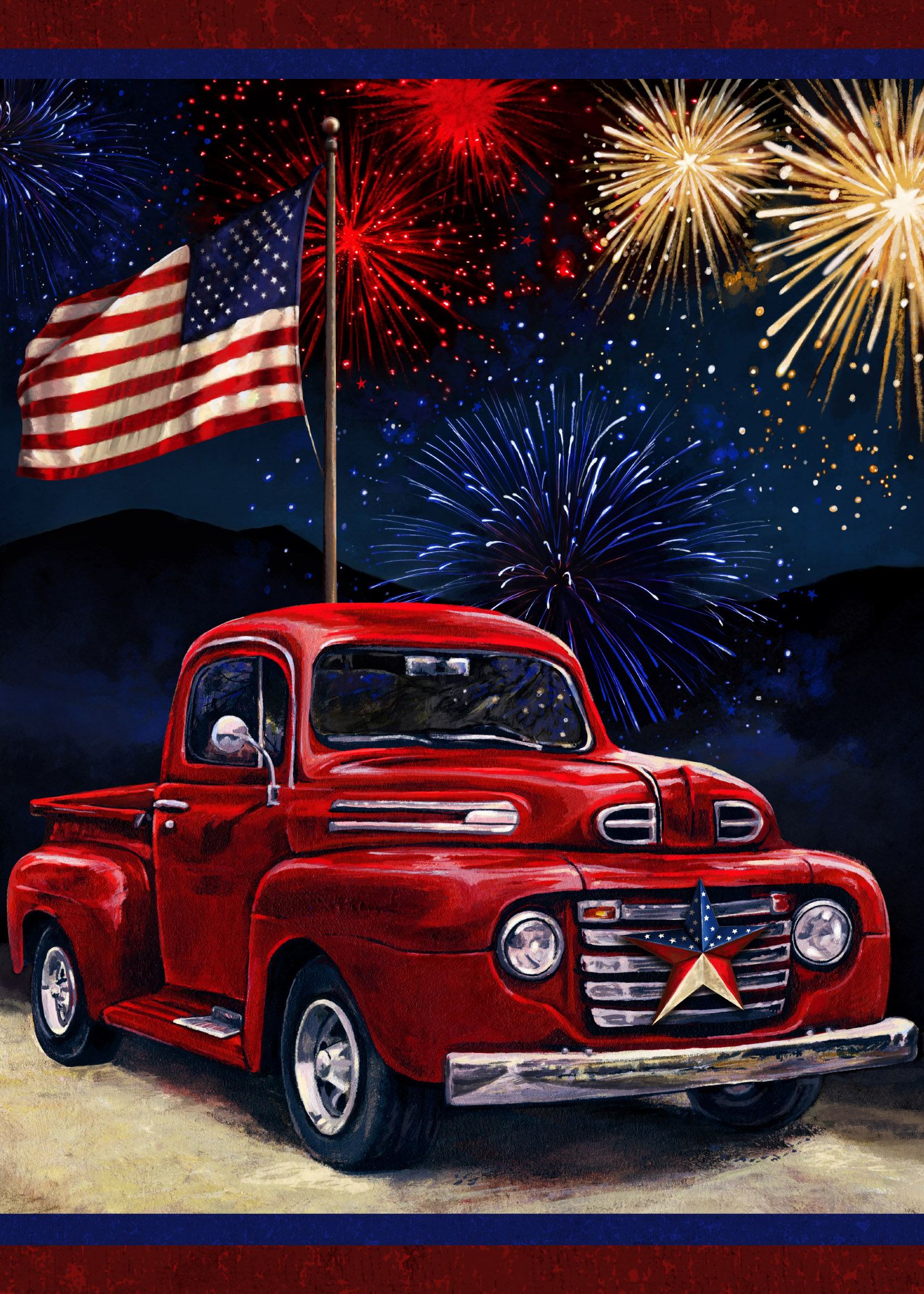 Red Truck Christmas Wallpapers