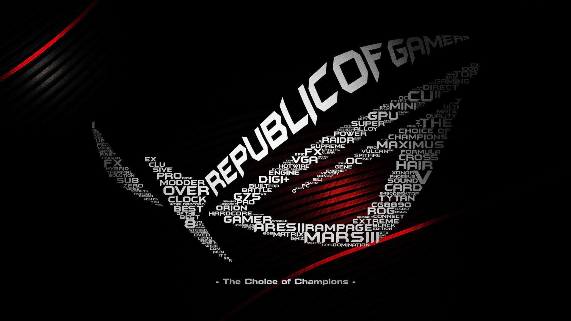 Republic Of Gamers 1080P Wallpapers
