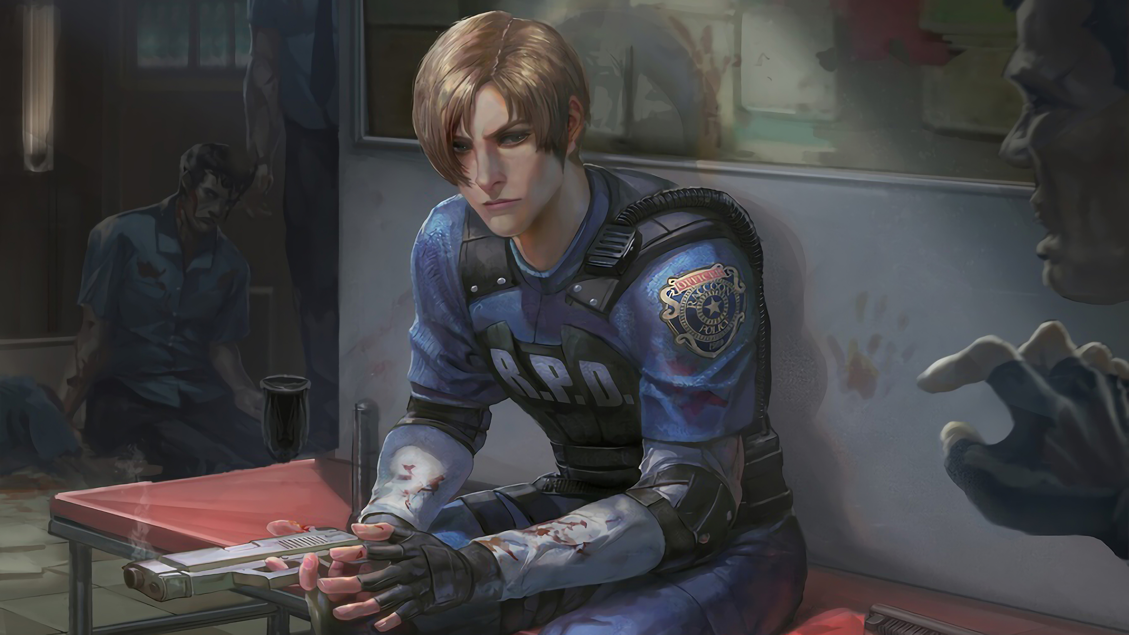 Resident Evil Leon Wallpapers