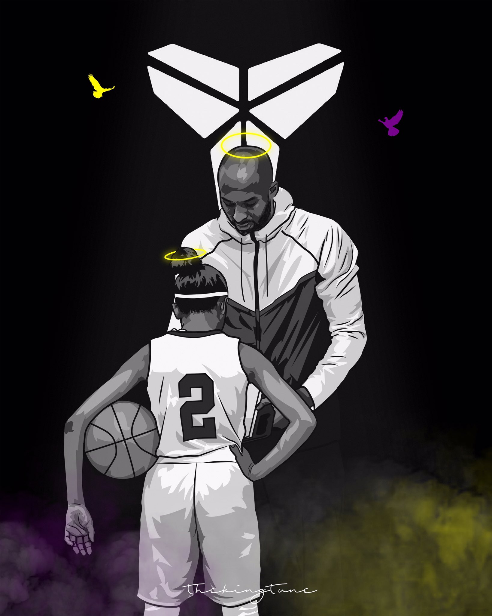 Rest In Peace Kobe And Gigi Wallpapers