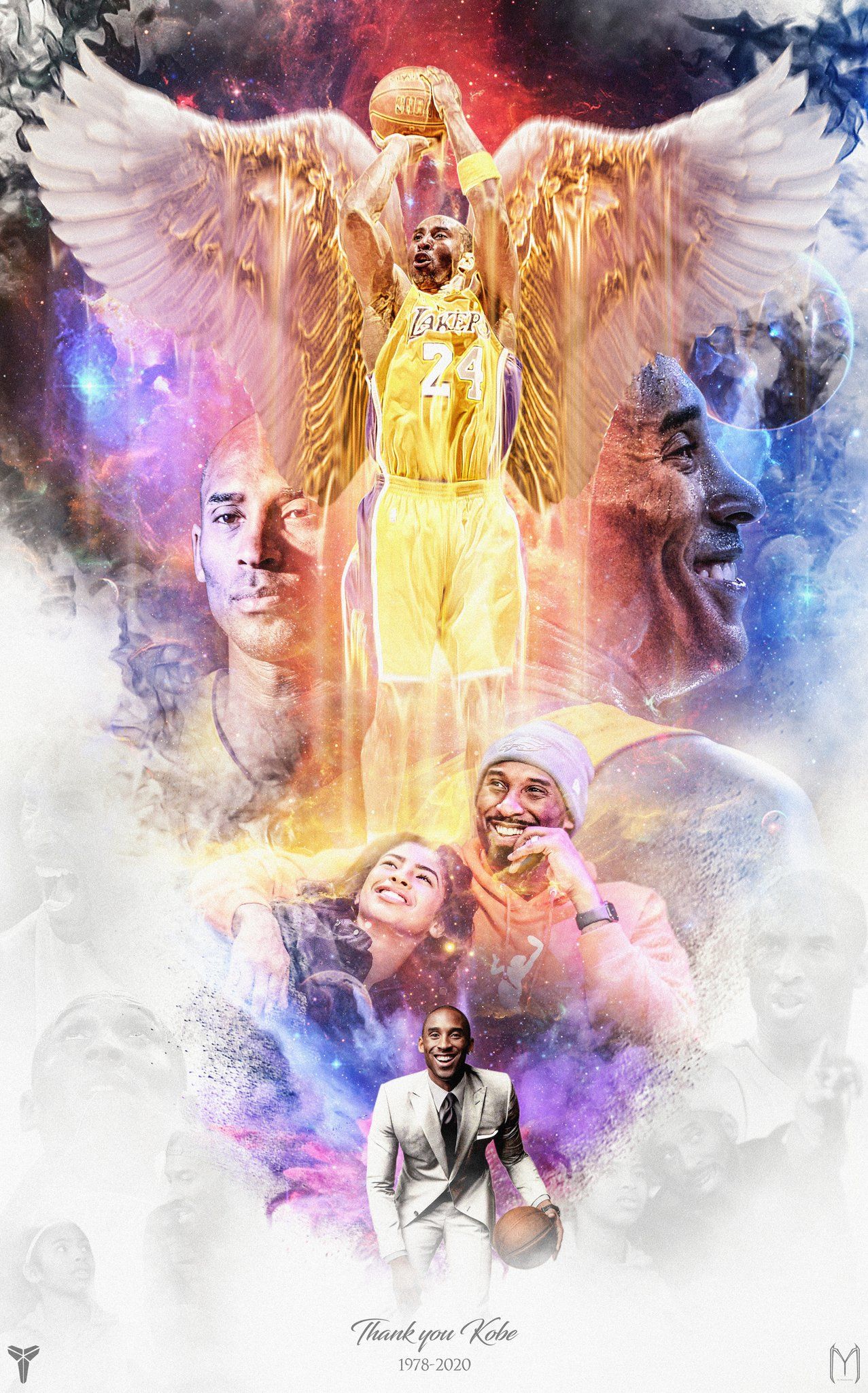 Rest In Peace Kobe And Gigi Wallpapers