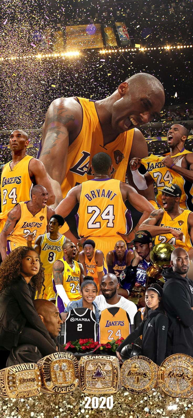 Rest In Peace Kobe And Gigi Wallpapers