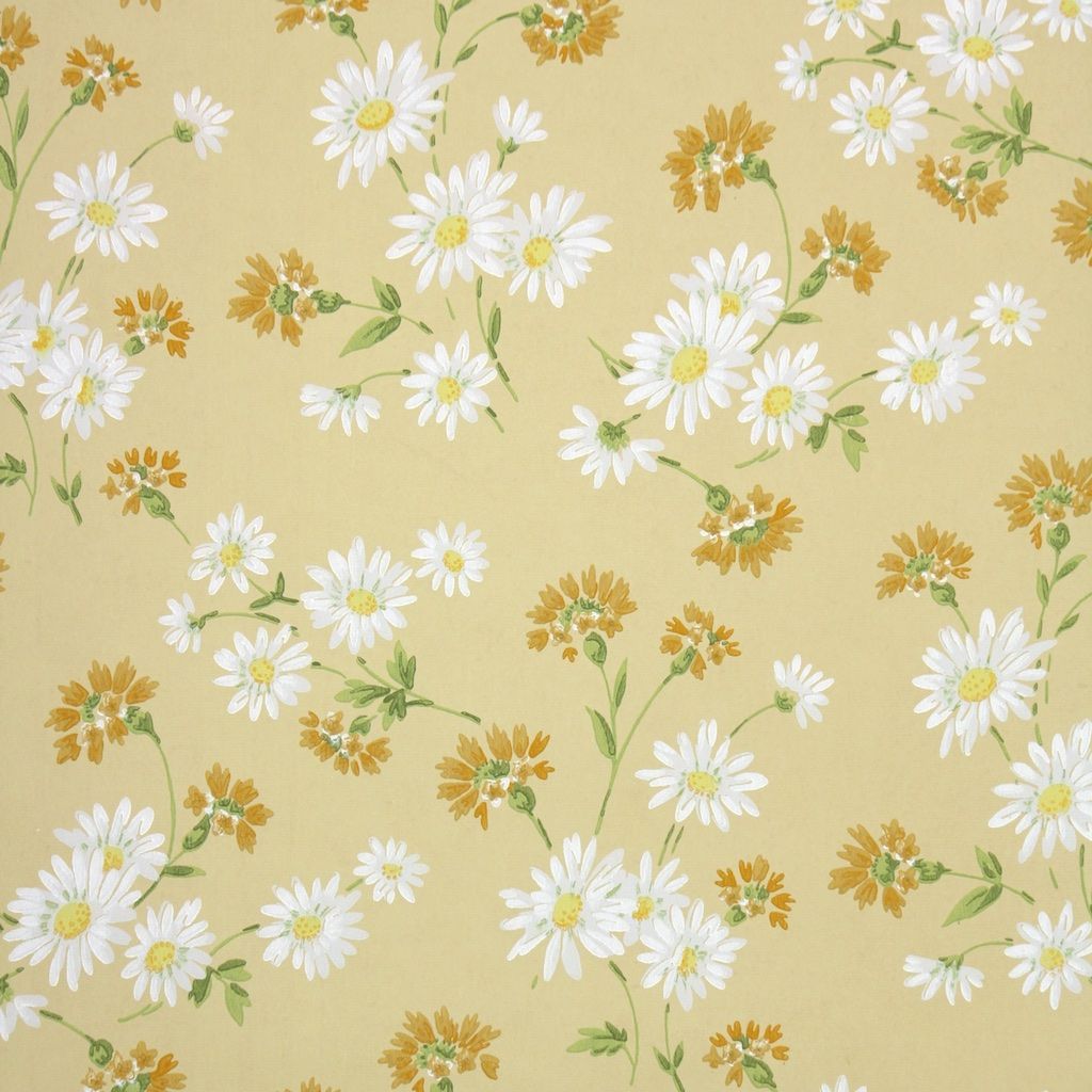 Retro Daisy Wallpapers