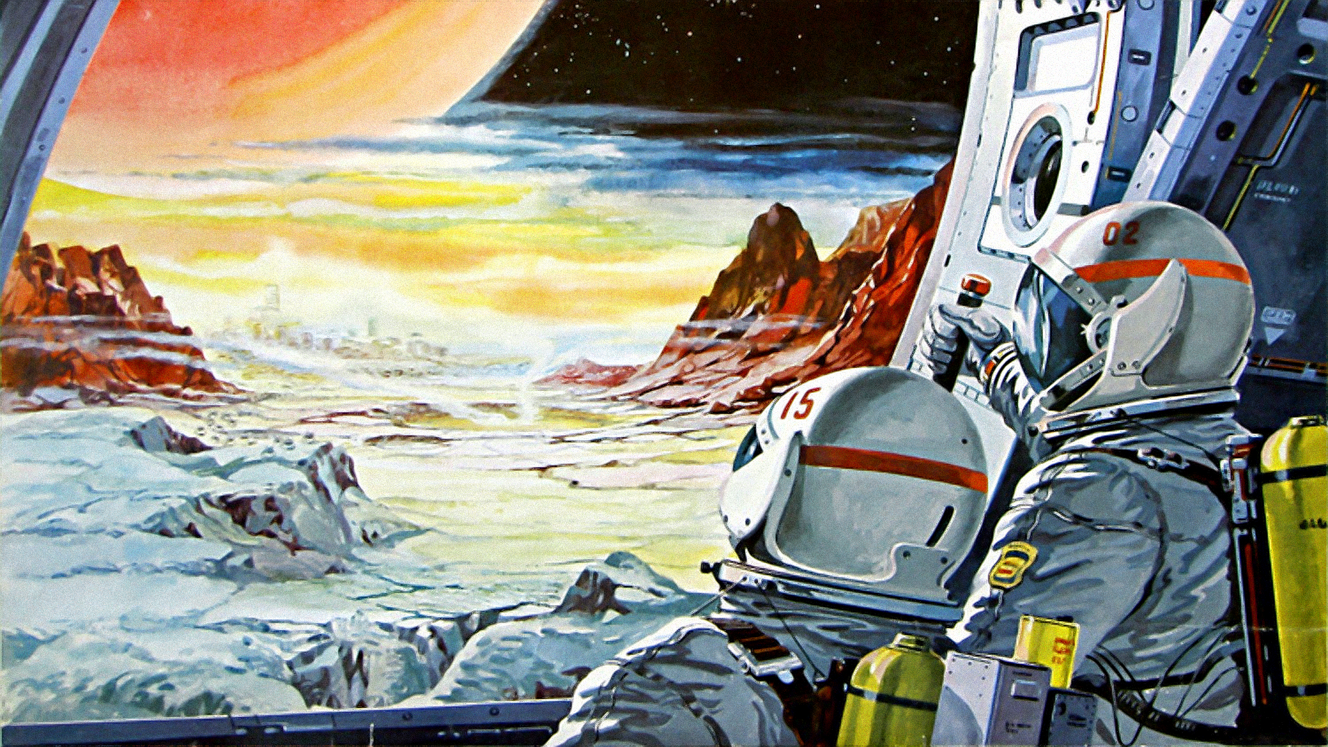 Retro Sci Fi Art Wallpapers