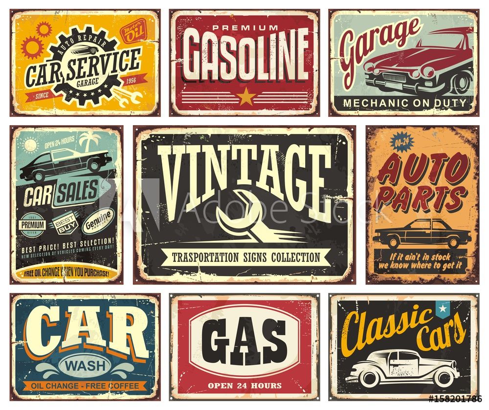 Retro Signage Wallpapers