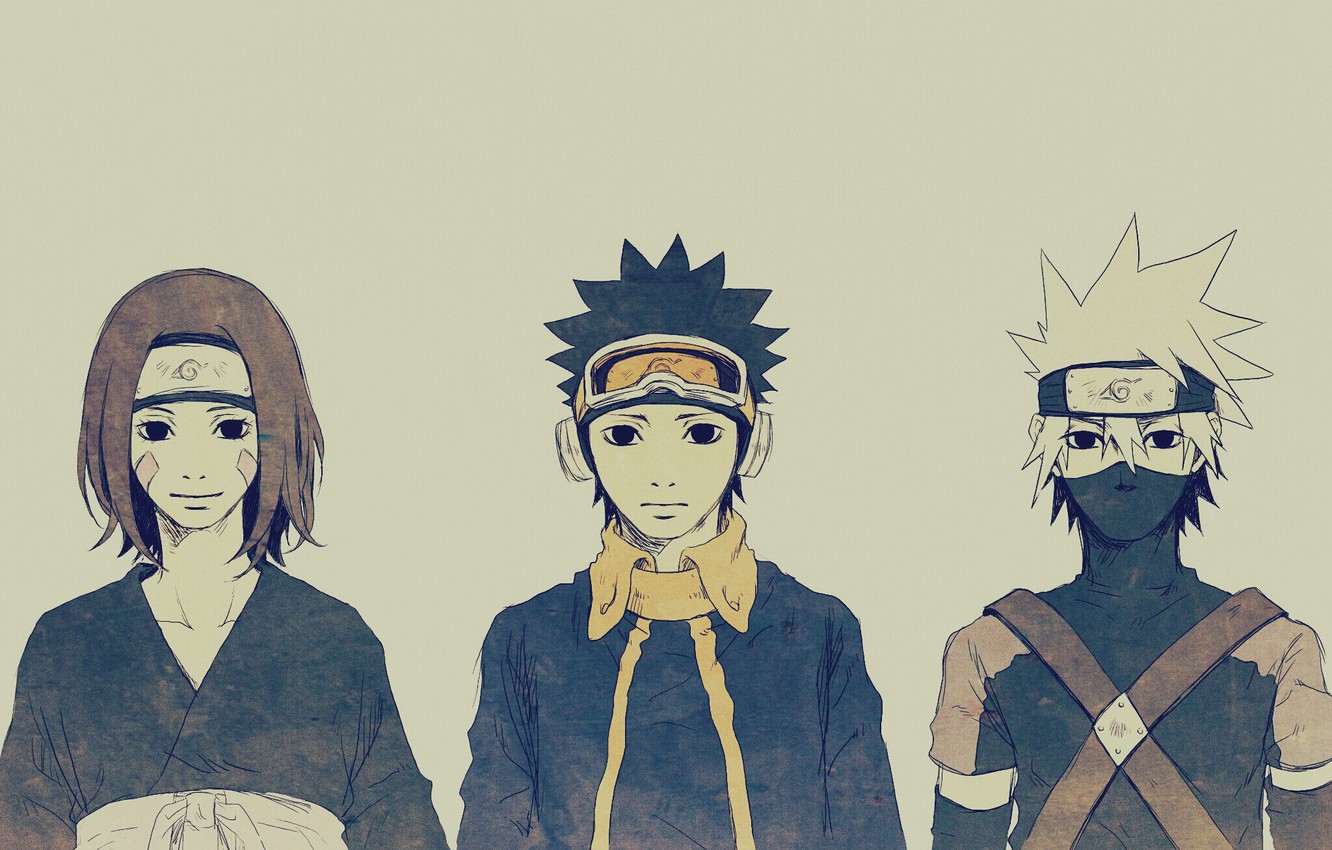 Rin Kakashi Obito Wallpapers