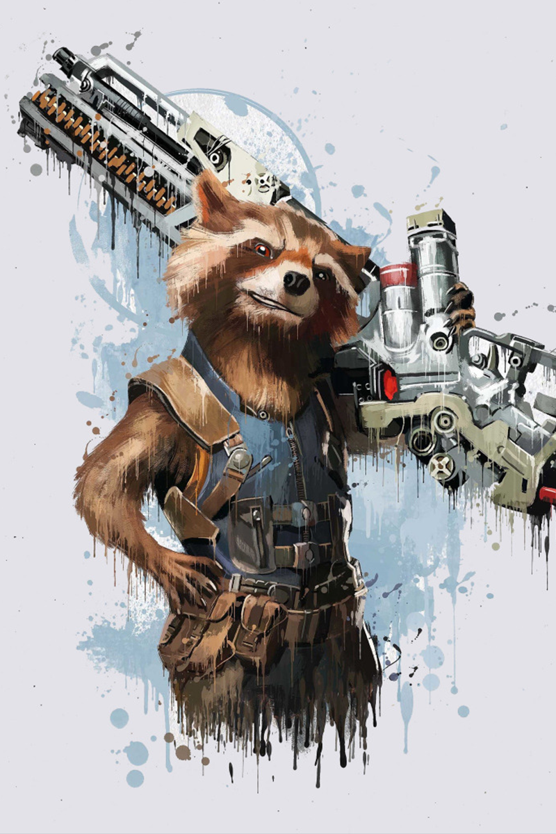 Rocket Raccoon Iphone Wallpapers