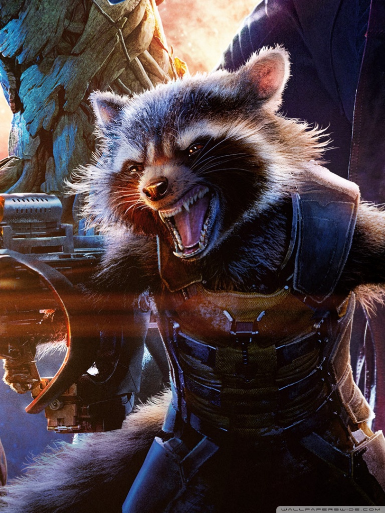 Rocket Raccoon Iphone Wallpapers