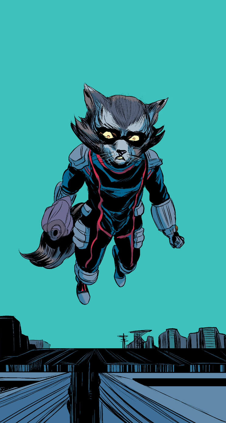 Rocket Raccoon Iphone Wallpapers